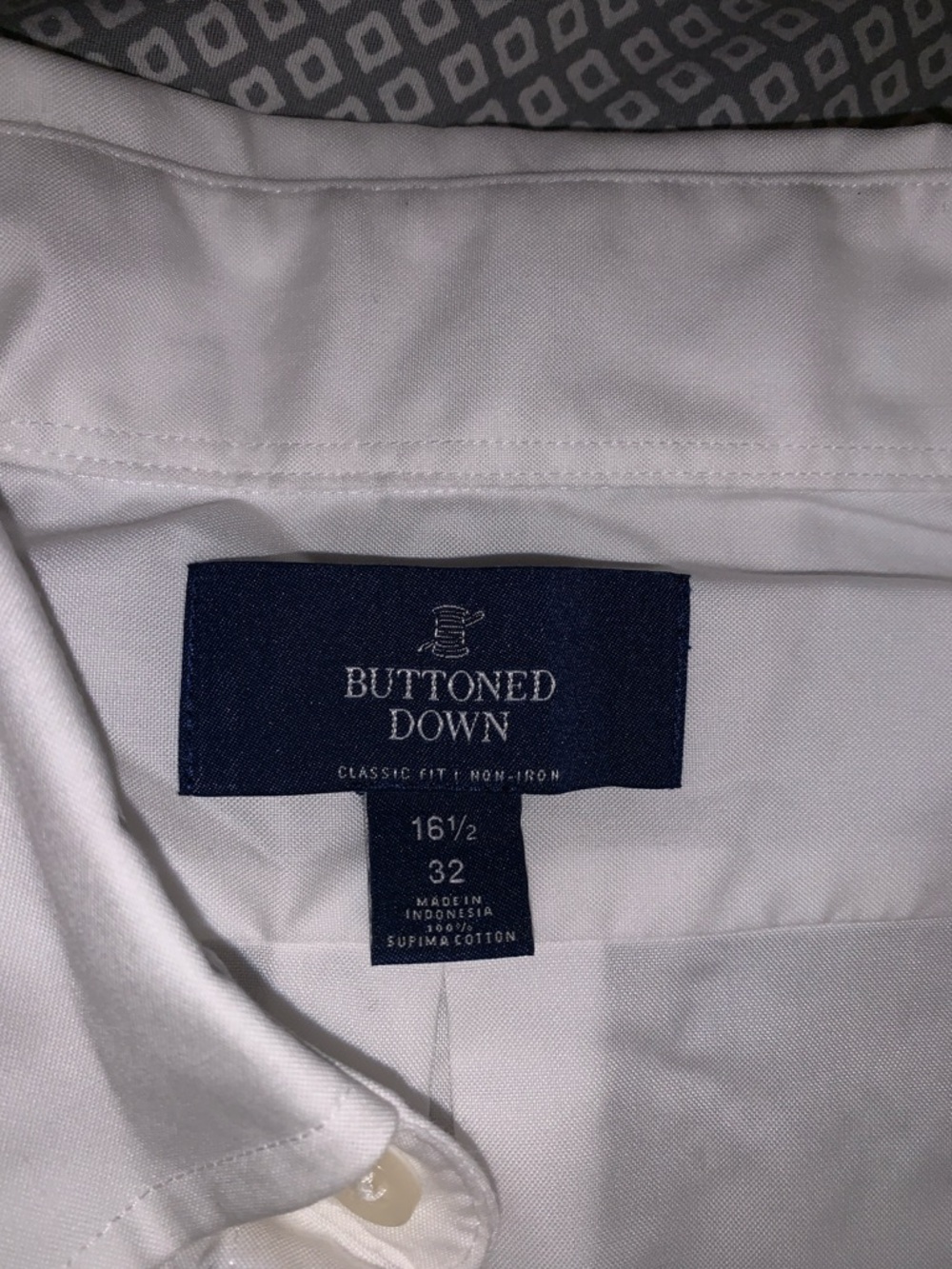 3 Men’s White Dress Shirts Long Sleeve 16.5 - Picture 7 of 7